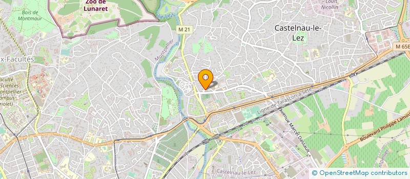 localisation de l'entreprise ASSISTANCE BUREAUTIQUE INFORMATIQUE SERVICES à CASTELNAU-LE-LEZ