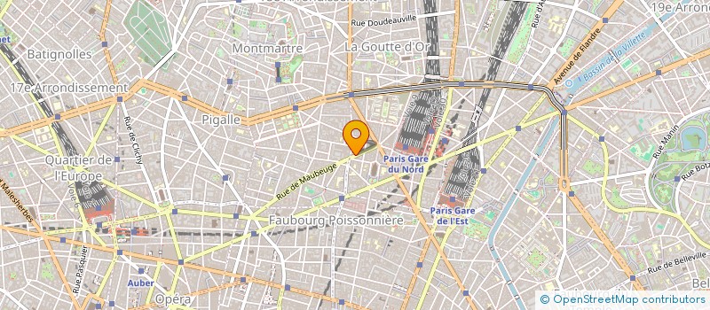 localisation de l'entreprise ASSISTANCE CHANTIERS BATIMENT INDUSTRIE à PARIS