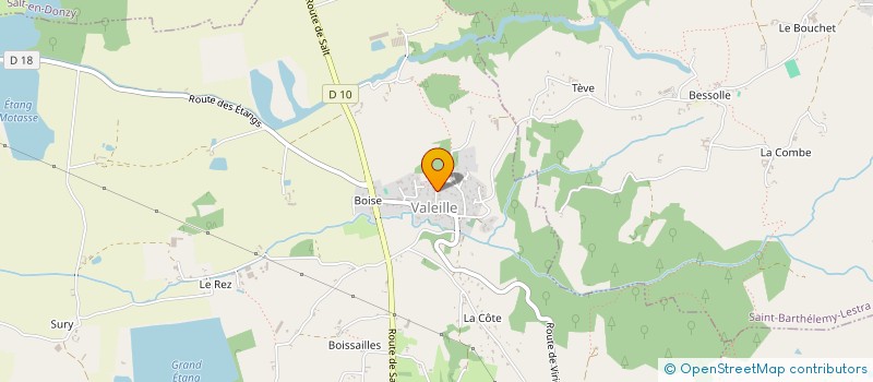 localisation de l'entreprise ASSISTANCE CLIMATISATION CHAUFFAGE ENERGIES ET SERVICES  MIZERIEUX