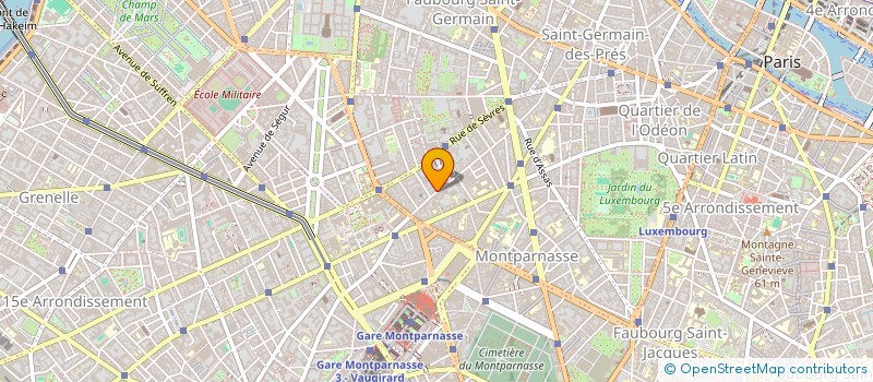 localisation de l'entreprise ASSISTANCE COMEDIENS SPECTACLES à PARIS