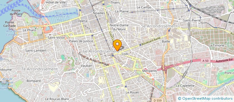 localisation de l'entreprise ASSISTANCE COMMERCIALE TECHN MERIDIONALE à MARSEILLE