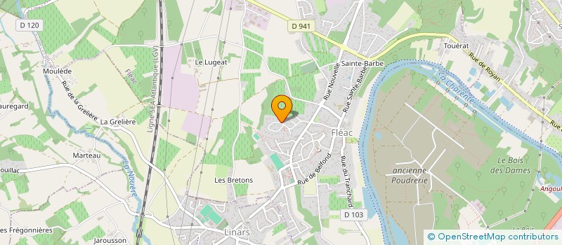 localisation de l'entreprise ASSISTANCE CONCEPTIQUE SERVICE à FLEAC