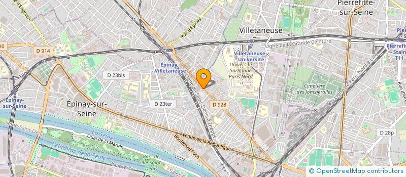 localisation de l'entreprise ASSISTANCE CONSEIL APPLICATION INFORMATI à EPINAY-SUR-SEINE