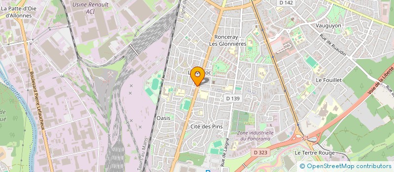 localisation de l'entreprise ASSISTANCE CONSEIL DE POMPES FUNEBRES à LE MANS