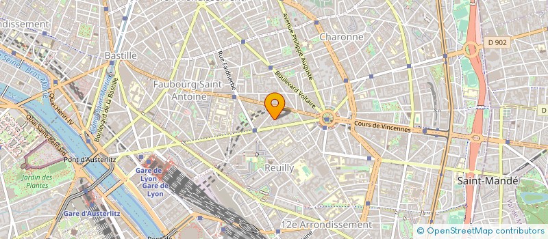 localisation de l'entreprise ASSISTANCE CONSEIL DE SERVICES INTERIM  PARIS