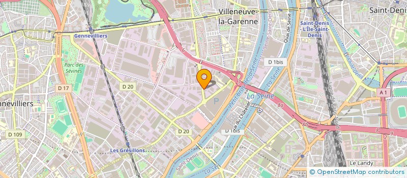 localisation de l'entreprise ASSISTANCE CONSEIL DEVELOPPEMENT CONCEPT  VILLENEUVE-LA-GARENNE