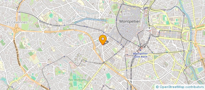 localisation de l'entreprise ASSISTANCE CONSEIL EN INGENIERIE AMENAGEMENT URBAIN à MONTPELLIER