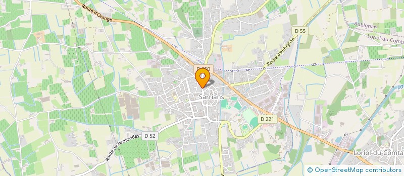 localisation de l'entreprise ASSISTANCE CONSEIL EN MECANIQUE - ACEM à SARRIANS
