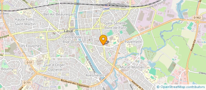 localisation de l'entreprise ASSISTANCE & CONSEIL ENTREPRISE à LAVAL