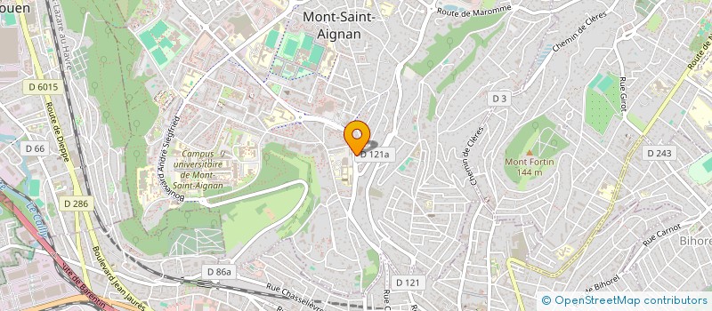 localisation de l'entreprise ASSISTANCE CONSEIL & EXPERTISE à MONT-SAINT-AIGNAN