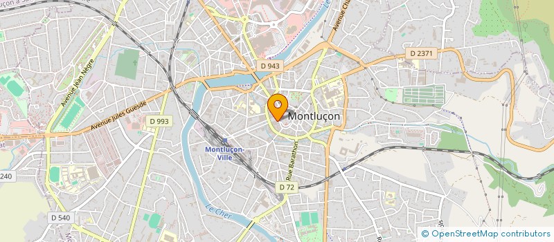 localisation de l'entreprise ASSISTANCE, CONSEIL & EXPERTISE à MONTLUCON