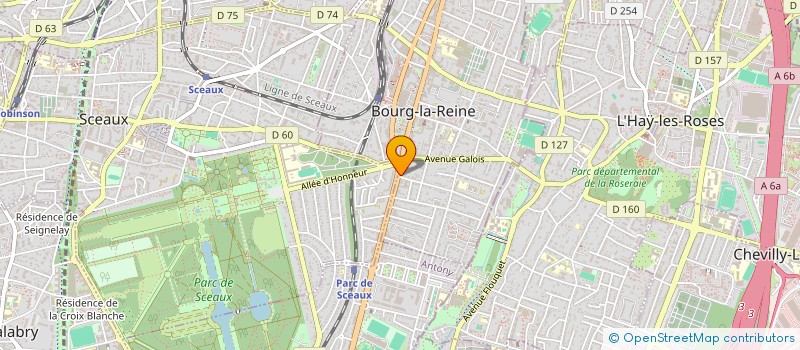 localisation de l'entreprise ASSISTANCE CONSEIL EXPERTISE CONCEPTION à BOURG-LA-REINE