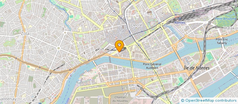localisation de l'entreprise ASSISTANCE CONSEIL EXPERTISE EAU & ENVIRONNEMENT à NANTES