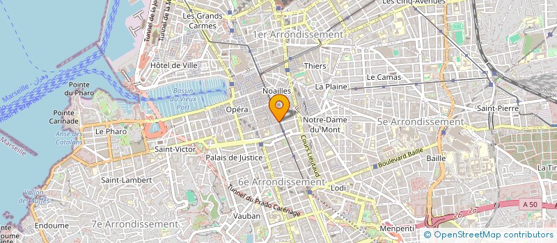 localisation de l'entreprise ASSISTANCE CONSEIL FINANCEMENT à MARSEILLE