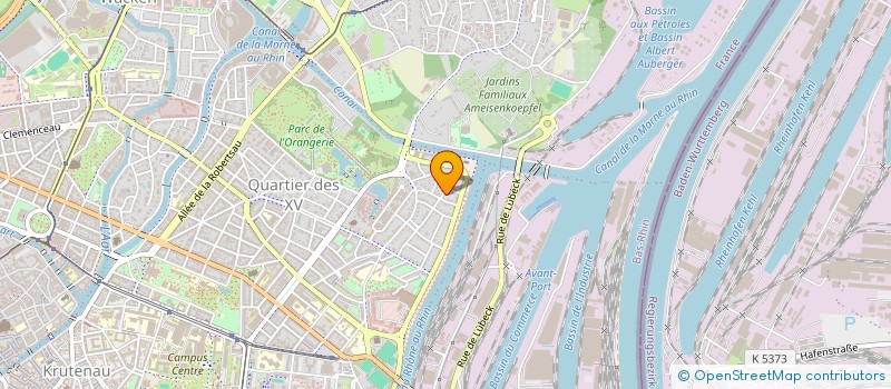 localisation de l'entreprise ASSISTANCE-CONSEIL-IMMOBILIER SA à STRASBOURG