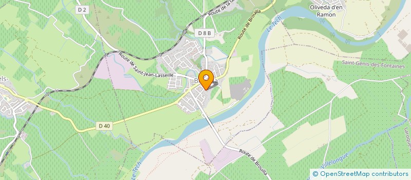 localisation de l'entreprise ASSISTANCE CONSEIL POUR LE BATIMENT à BROUILLA