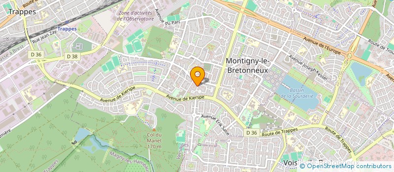 localisation de l'entreprise ASSISTANCE CONSEIL PROJETS à MONTIGNY-LE-BRETONNEUX
