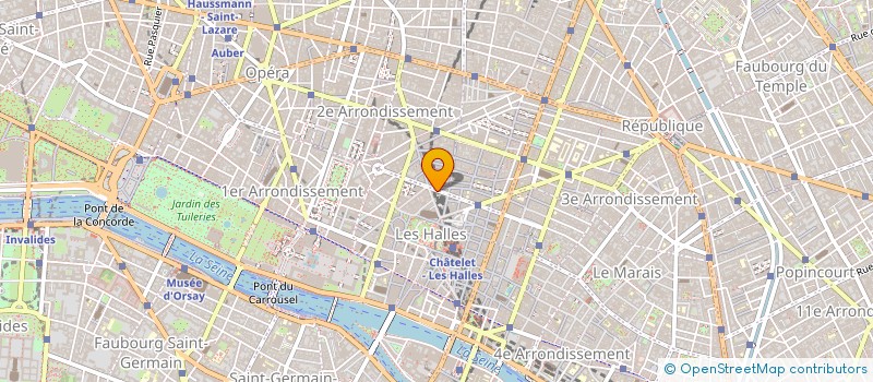 localisation de l'entreprise ASSISTANCE CONSEIL TECHNOLOGIE POUR L INDUSTRIE FINANCIERE ASSOC IES à PARIS