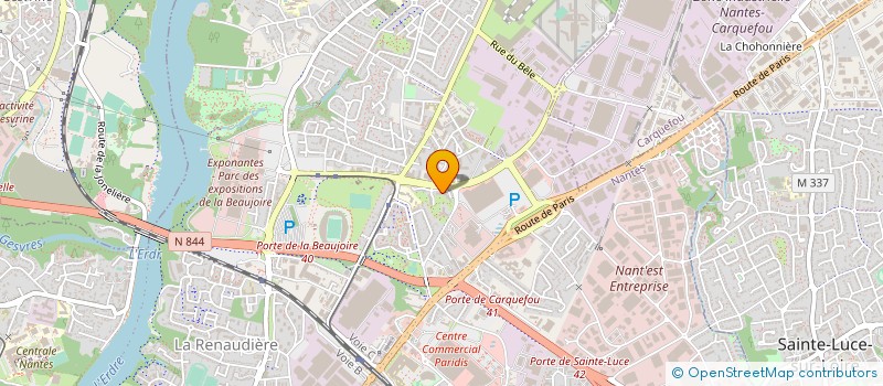 localisation de l'entreprise ASSISTANCE CONSEILS ET MAINTENANCE DE L'HABITAT à NANTES