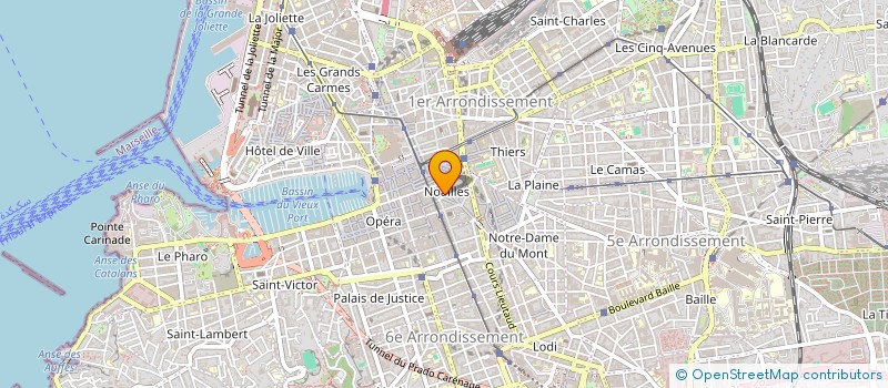 localisation de l'entreprise ASSISTANCE CONSEILS MEDIATION PME à MARSEILLE