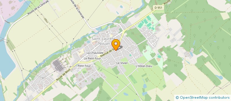 localisation de l'entreprise ASSISTANCE CONSEILS SERVICES à SAINT-LAURENT-NOUAN