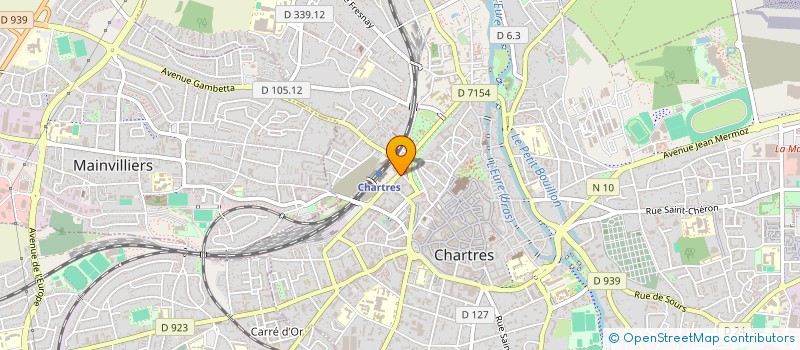localisation de l'entreprise ASSISTANCE CONSTRUCTION à CHARTRES