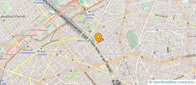 localisation de l'entreprise ASSISTANCE CONSULTING ASCENSEURS à PARIS