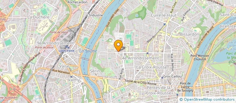 localisation de l'entreprise ASSISTANCE COORDINATION ETUDES BATIMENT  LYON