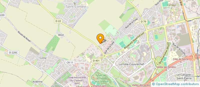 localisation de l'entreprise ASSISTANCE COORDINATION PREVENTION  SAINT-CONTEST