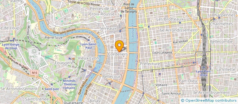 localisation de l'entreprise ASSISTANCE DE GESTION ET FINANCEMENT à LYON