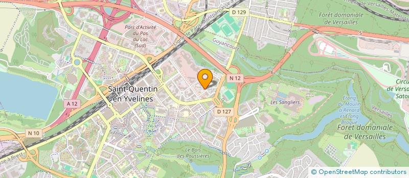 localisation de l'entreprise ASSISTANCE DEFENSE PROTECTION CITOYEN (ADPC)  GUYANCOURT