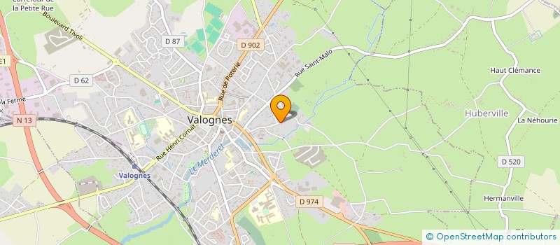 localisation de l'entreprise ASSISTANCE DEPANNAGE CANTREL  MARTINVAST