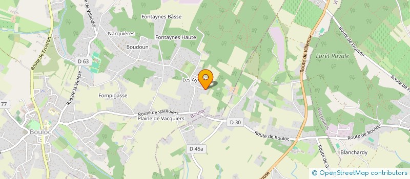 localisation de l'entreprise ASSISTANCE DEPANNAGE CHAUD ET FROID à BOULOC
