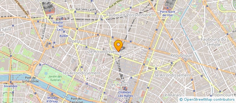 localisation de l'entreprise ASSISTANCE DEPANNAGE COPROPRIETE à PARIS