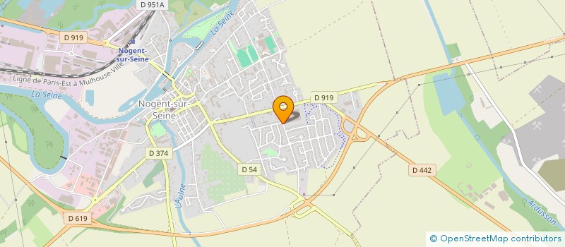 localisation de l'entreprise ASSISTANCE DEPANNAGE DU VAL DE SEINE à NOGENT-SUR-SEINE