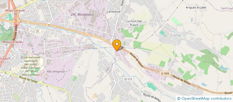 localisation de l'entreprise ASSISTANCE DEPANNAGE INSTALLATION MALIE  CAMBON