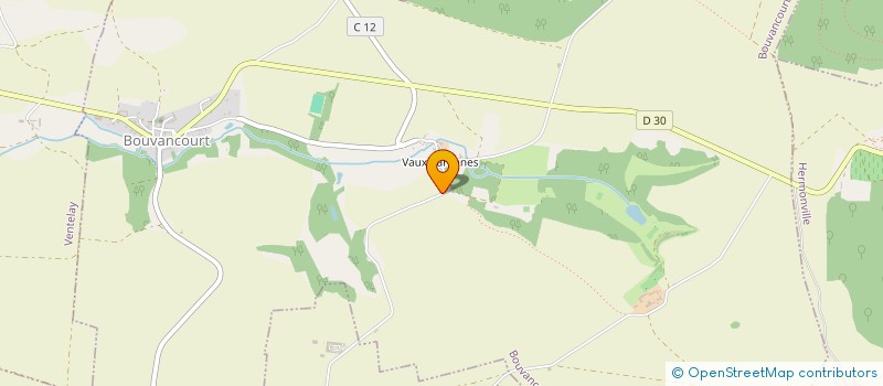 localisation de l'entreprise ASSISTANCE DEPANNAGE LADEUILLE PLOMBERIE  BOUVANCOURT