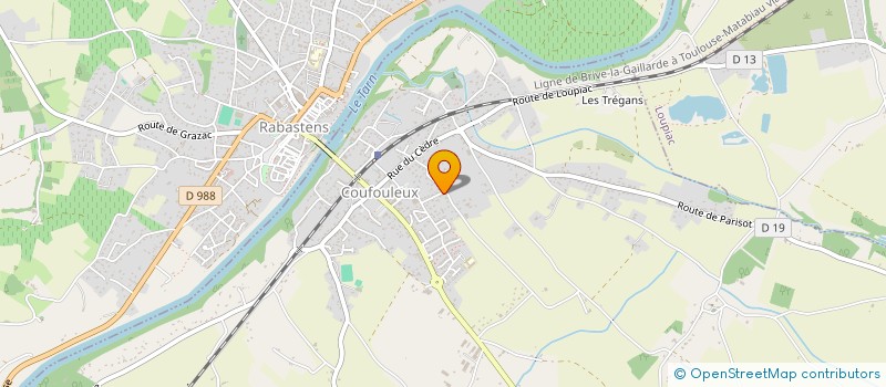 localisation de l'entreprise ASSISTANCE DEPANNAGE MAINTENANCE MACHINES OUTILS (AD2MO)  COUFOULEUX