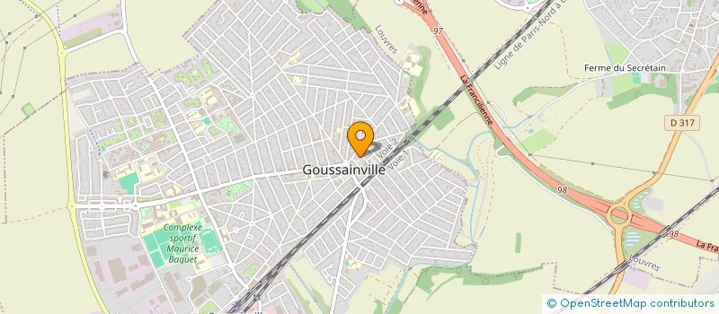 localisation de l'entreprise ASSISTANCE DEPANNAGE MULTI SERVICES à GOUSSAINVILLE