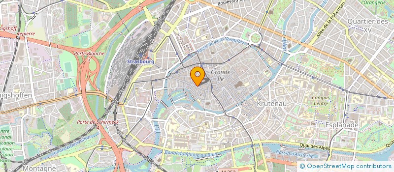localisation de l'entreprise ASSISTANCE -DEPANNAGE -PROTECLE à STRASBOURG