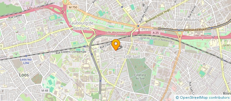 localisation de l'entreprise ASSISTANCE DEPANNAGE RAPIDE à LILLE