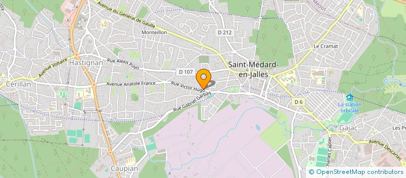 localisation de l'entreprise ASSISTANCE DEPANNAGE REPARATION à SAINT-MEDARD-EN-JALLES