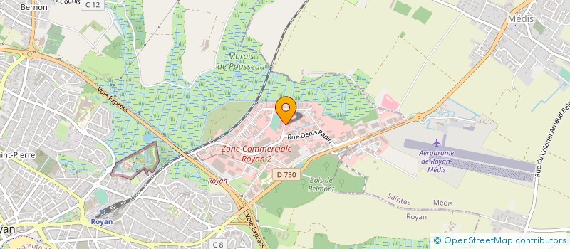 localisation de l'entreprise ASSISTANCE DEPANNAGE REPARATION ROYANNAIS  ROYAN