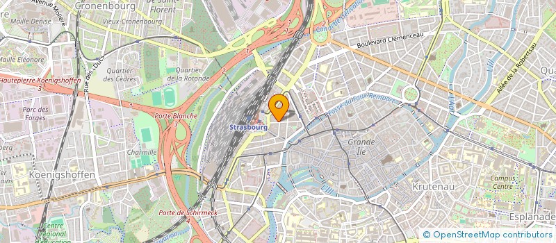 localisation de l'entreprise ASSISTANCE DEPANNAGE TECHNIQUE à STRASBOURG