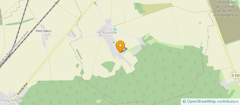 localisation de l'entreprise ASSISTANCE DEPLACEMENT à ROUVILLE