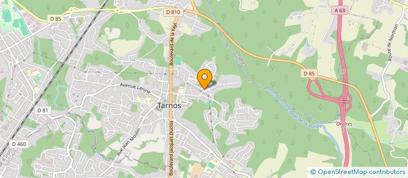 localisation de l'entreprise ASSISTANCE DES COMMERCANTS  TARNOS