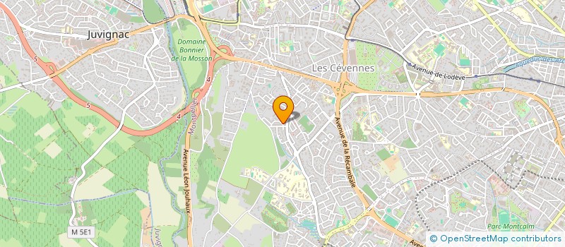 localisation de l'entreprise ASSISTANCE DEVELOPPEMENT ET REALISATION à MONTPELLIER