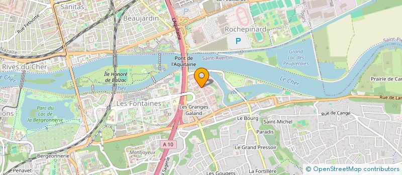 localisation de l'entreprise ASSISTANCE DEVELOPPEMENT MULTISERVICES  SAINT-AVERTIN