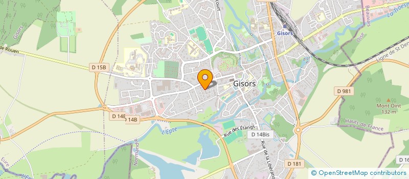localisation de l'entreprise ASSISTANCE DISTRIBUTION AUTOMATIQUE à GISORS