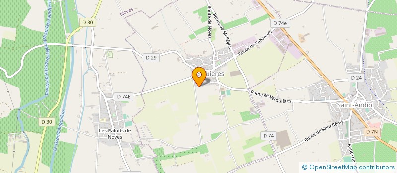 localisation de l'entreprise ASSISTANCE EN TRAVAUX DIVERS EXTERIEURS à SAINT-ANDIOL